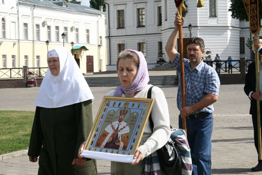 Крестный ход в Могилеве. Приднепровская нива