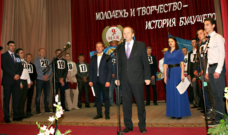 Председатель областной организации Белорусского  профсоюза работников АПК Виктор Гейдель.
