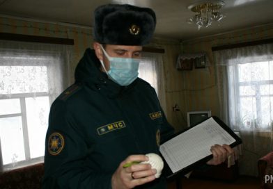 Спасатели проверили жилой сектор Полыковичского сельсовета