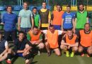 Работники Могилевского вагоностроительного завода сыграли в мини-футбол