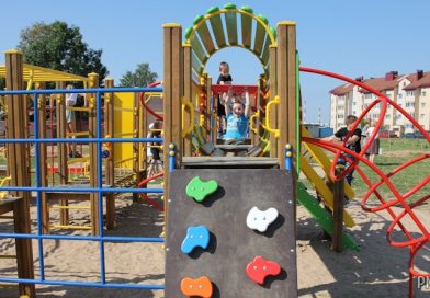 В агрогородке Вейно Могилевского района открыли детский парк “Патриот”