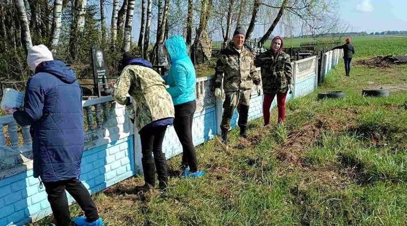 Республиканский субботник в Могилевском районе. Смотрим фото