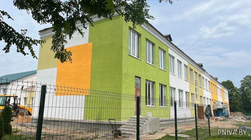 Узнали, как проходит капитальный ремонт Вендорожской средней школы