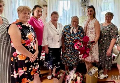 Жительница деревни Новый Синин Любовь Ивановна Чепелова отметила 100-летие