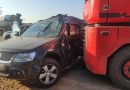 В Могилевском районе столкнулись грузовик и легковой автомобиль