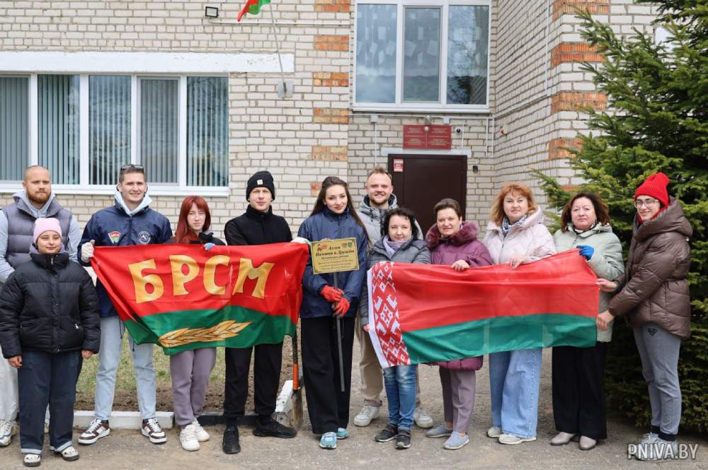 В Лыково заложили аллею «Памяти и дружбы»: новая жизнь социального приюта началась с добрых дел