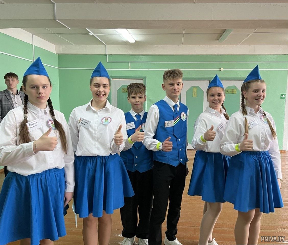 В Романовичской средней школе Могилевского района в десятый раз прошел районный слет-конкурс юных инспекторов дорожного движения