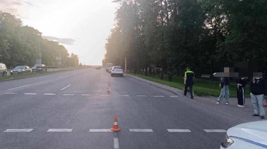 В Могилеве водитель маршрутки на пешеходном переходе сбил женщину, возбуждено уголовное дело
