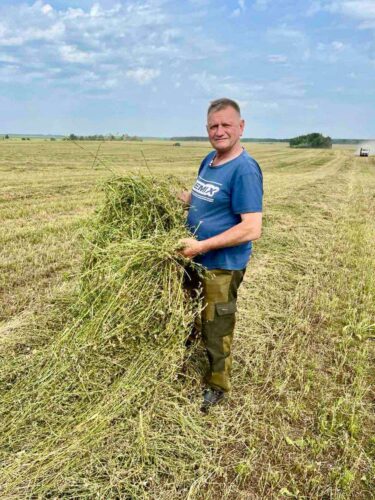 Кормозаготовка в Могилевском районе: первый укос завершен, ставка — на качество