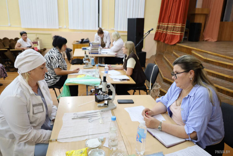 Конкурс техников-осеменаторов прошел в Могилевском районе
