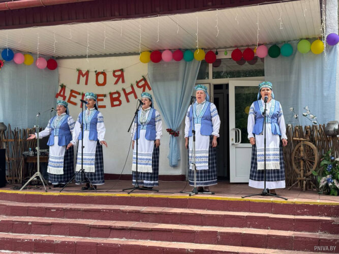 В деревне Грибаны прошел праздник «Моя деревня»