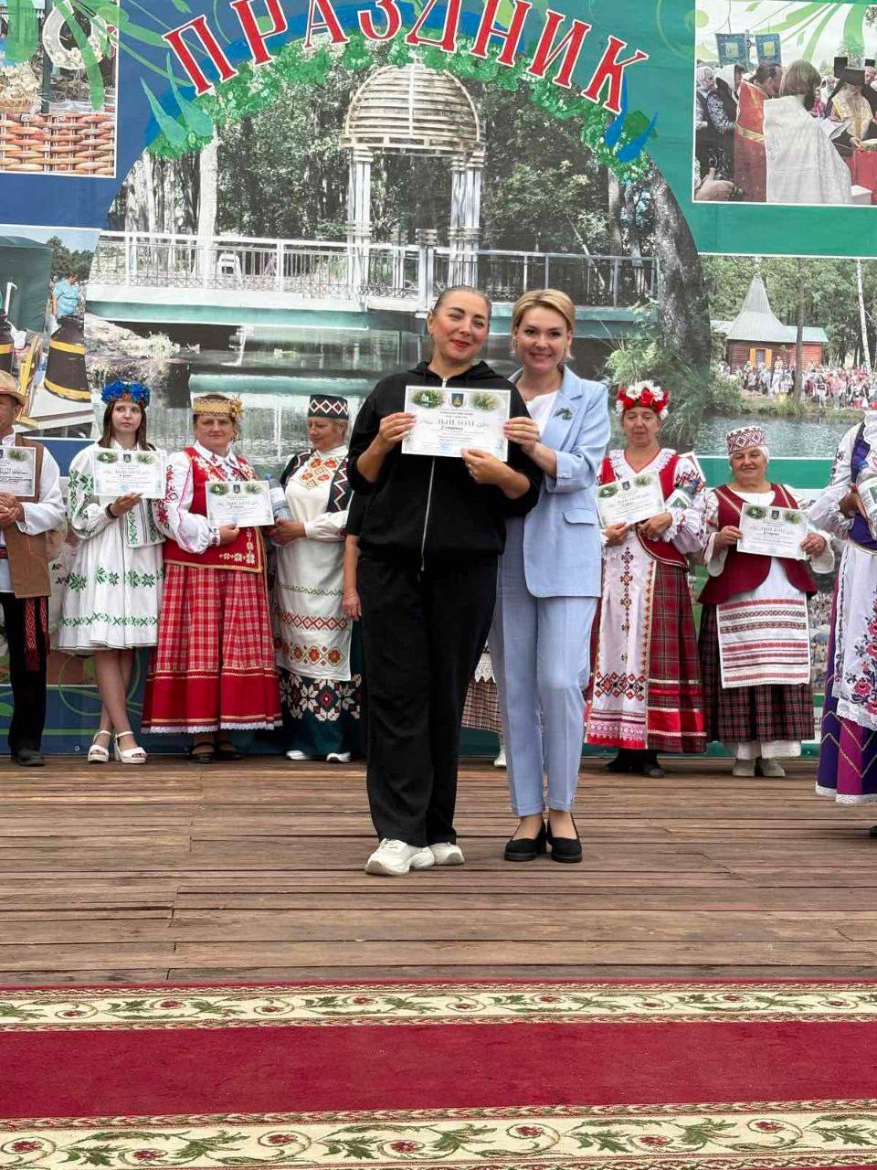 Народны ансамбль «Вербніца» з Магілёўшчыны заваяваў I месца на конкурсе «Спас — усяму час»