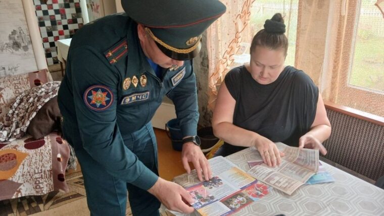 Безопасность в каждый дом: спасатели Могилевского РОЧС провели рейды в жилом секторе
